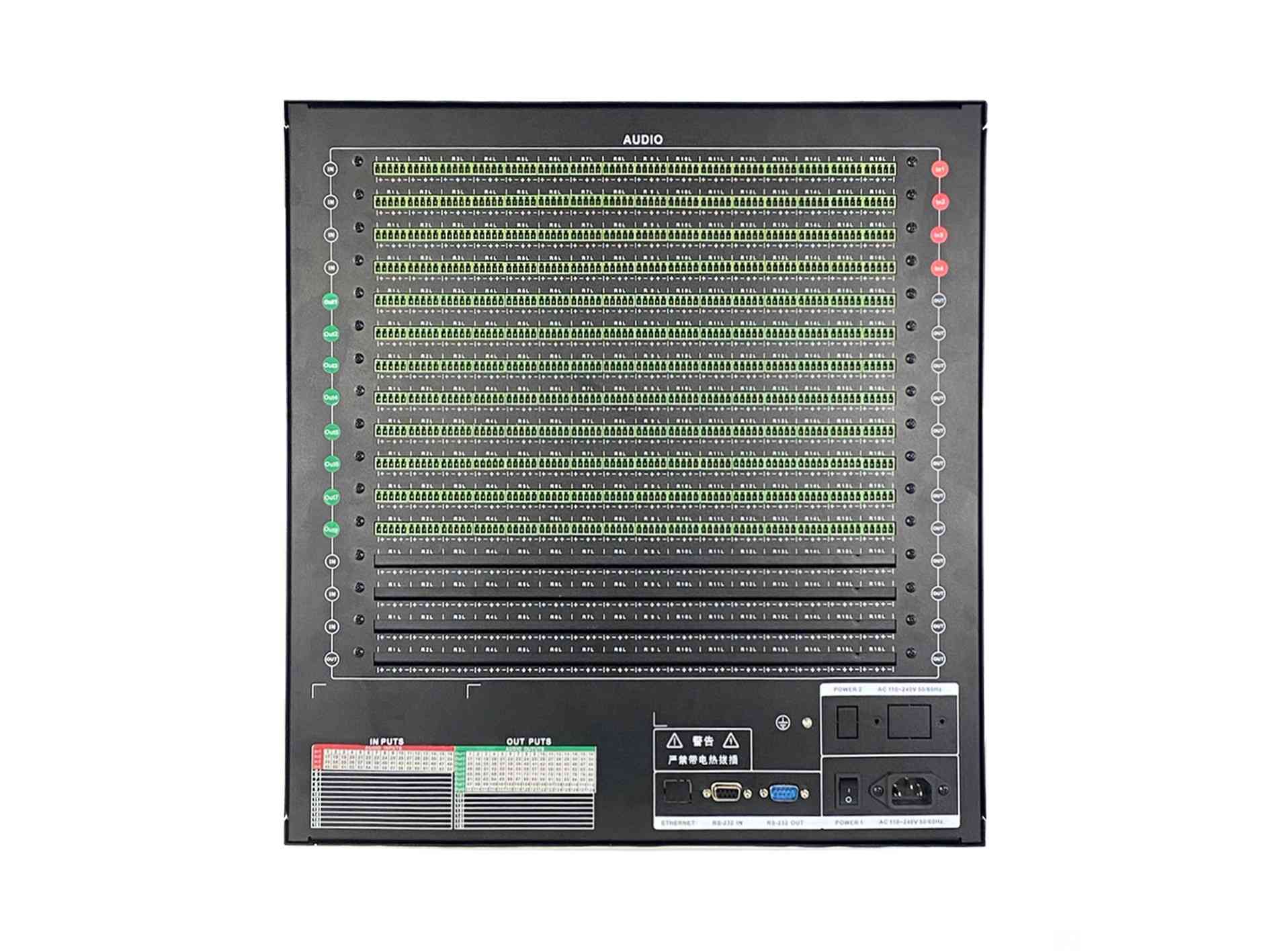 AUDIO音頻64進128出矩陣